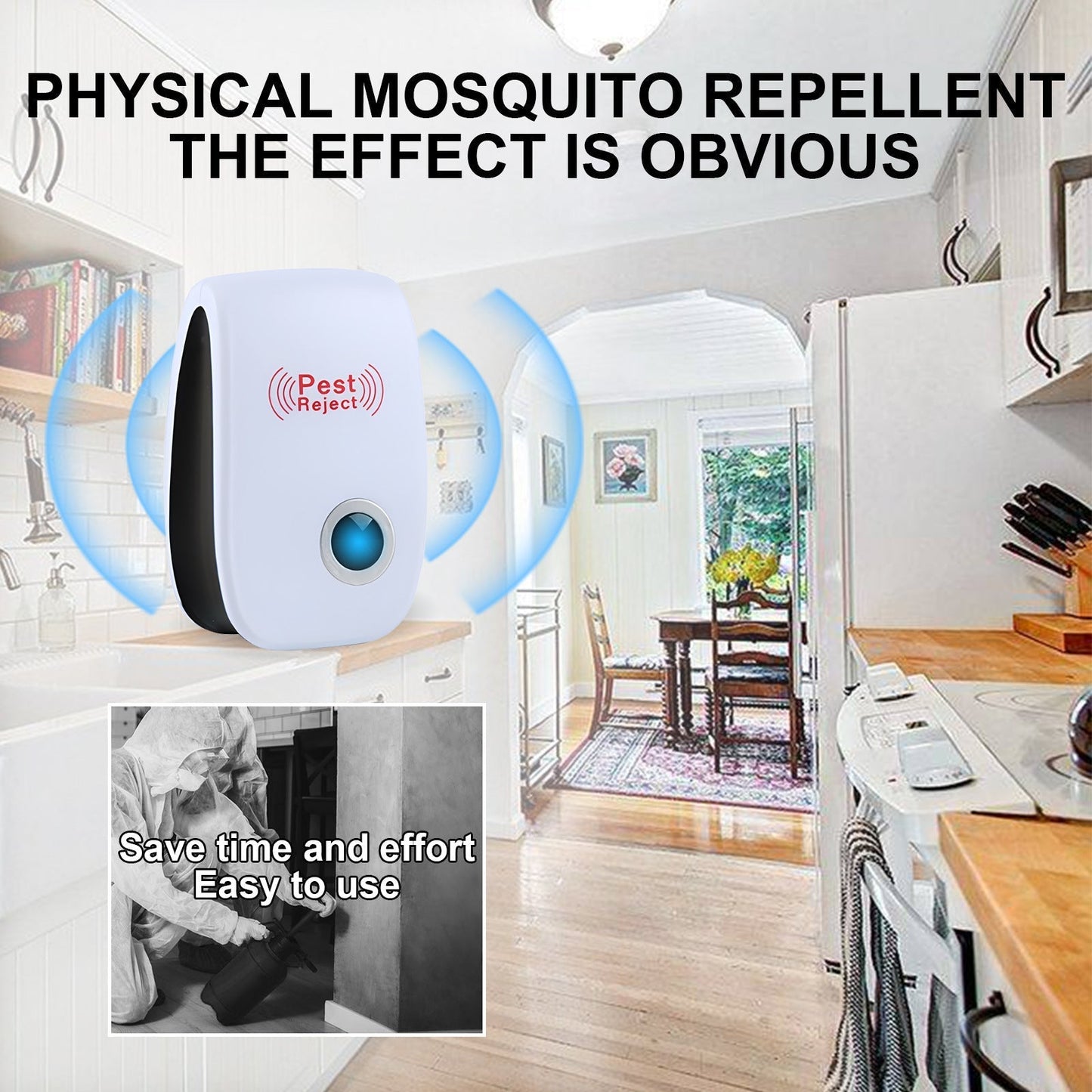 Last Day Deal đ„ QIAWIâą Ultrasonic Pest Repeller â Targets Roaches, Mice, Flies & More with 360° Coverage