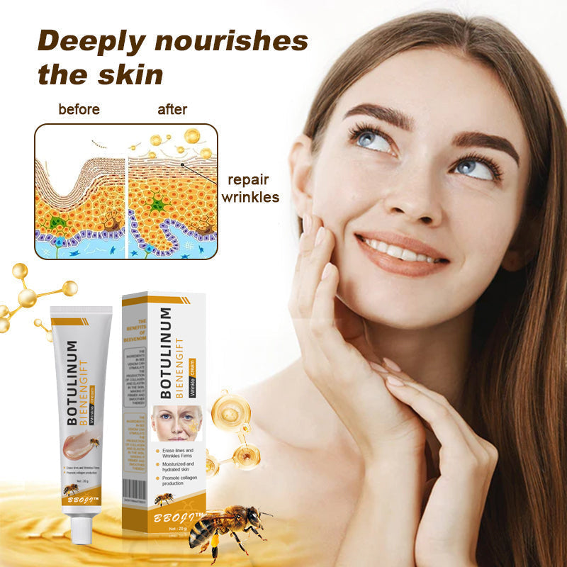 👨‍⚕️💐Made and Shipped from the USA✅ BBOJI™ Botulinum Bienengift Wrinkle Removal Cream-Last Day Promotion 70% OFF（🎇）