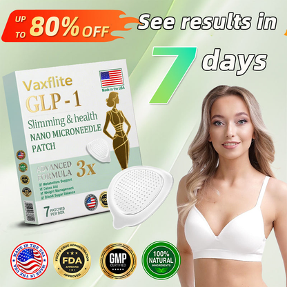 【Last Day Promotion 89% OFF🔥】Vaxflite™ NIDDK-Tirzepatide Slimming & health NANO MICRONEEDLE PATCH🇺🇸👨‍⚕️（Zero Pain, 24/7 Release | Lose 20lbs FAST | 90% Sugar Drop | ）