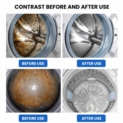 🔥 Powerful Washer Deep Cleaner Tablets – Eliminate Hidden Bacteria & Bad Smells Fast