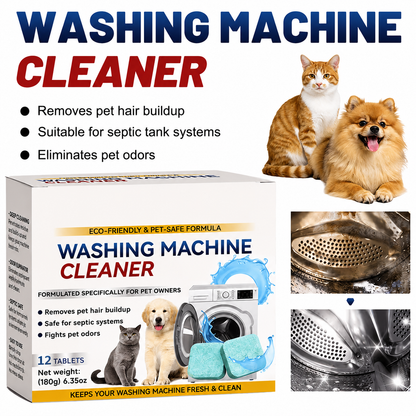 🔥 Powerful Washer Deep Cleaner Tablets – Eliminate Hidden Bacteria & Bad Smells Fast