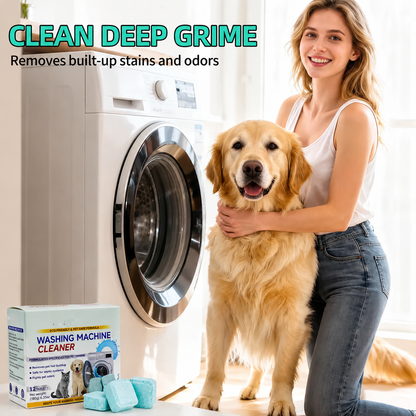 🔥 Powerful Washer Deep Cleaner Tablets – Eliminate Hidden Bacteria & Bad Smells Fast