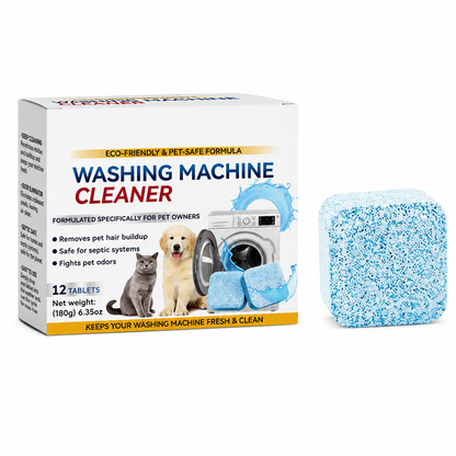 🔥 Powerful Washer Deep Cleaner Tablets – Eliminate Hidden Bacteria & Bad Smells Fast