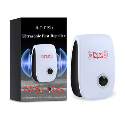 Last Day Deal 🔥 QIAWI™ Ultrasonic Pest Repeller – Targets Roaches, Mice, Flies & More with 360° Coverage
