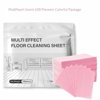 Multi-Effect Floor Cleaning Sheets – 100pcs, Safe for All Surfaces, Fresh Scent & Family-Friendly