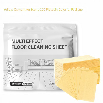 Multi-Effect Floor Cleaning Sheets – 100pcs, Safe for All Surfaces, Fresh Scent & Family-Friendly