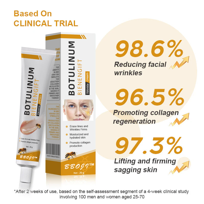 👨‍⚕️💐Made and Shipped from the USA✅ BBOJI™ Botulinum Bienengift Wrinkle Removal Cream-Last Day Promotion 70% OFF（🎇）